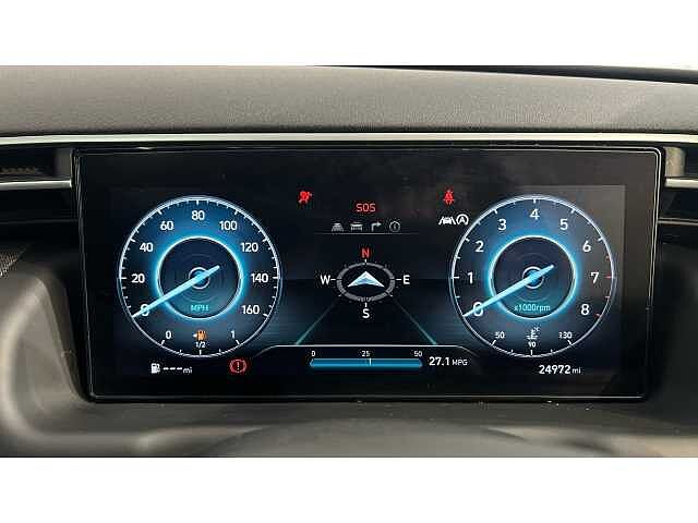 Hyundai TUCSON TUCSON 1.6 TGDi 48V MHD 180 Ultimate 5dr 4WD DCT Polar White